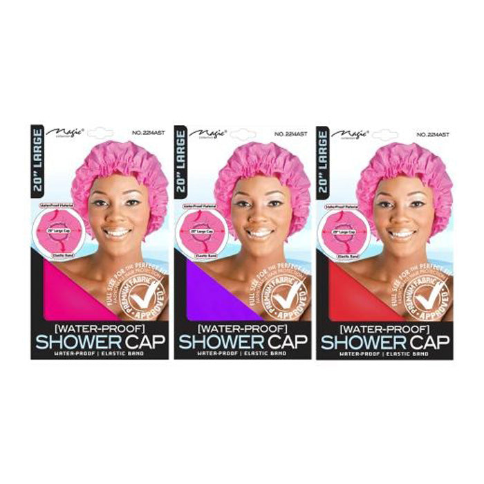 Magic Collection Water Proof SHOWER CAP LARGE