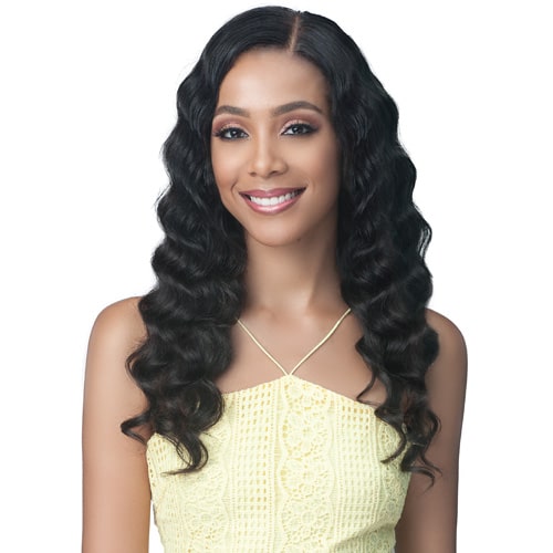 Bobbi Boss Virgin Remy Human Hair 13x4 Lace Front Wig MHLF509 OCEAN WAVE 24