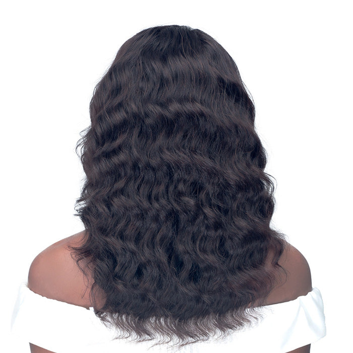 Bobbi Boss Unprocessed Human Hair 13"X4" Hand Tied Deep HD Lace Wig - MHLF537 HAYDEN