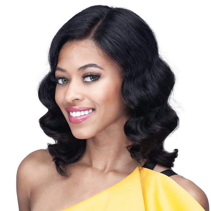 Bobbi Boss 100% Unprocessed Human Hair 5" Deep Lace Wig - MHLF570 JUDITH