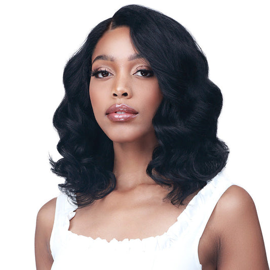 Bobbi Boss 100% Human Hair Deep Lace Wig - MHLF597 SUPER WAVE 14
