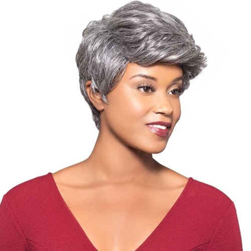 Foxy Silver Full Wig - MILLY