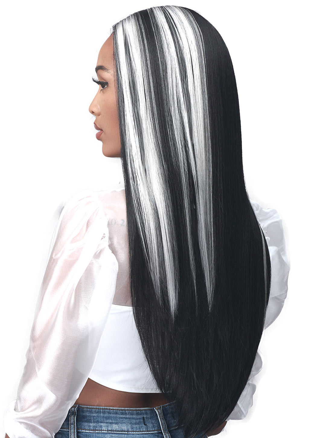 Bobbi Boss  Chunky Highlights HD Deep Part Lace Front Wig - MLF553 SAFFRON