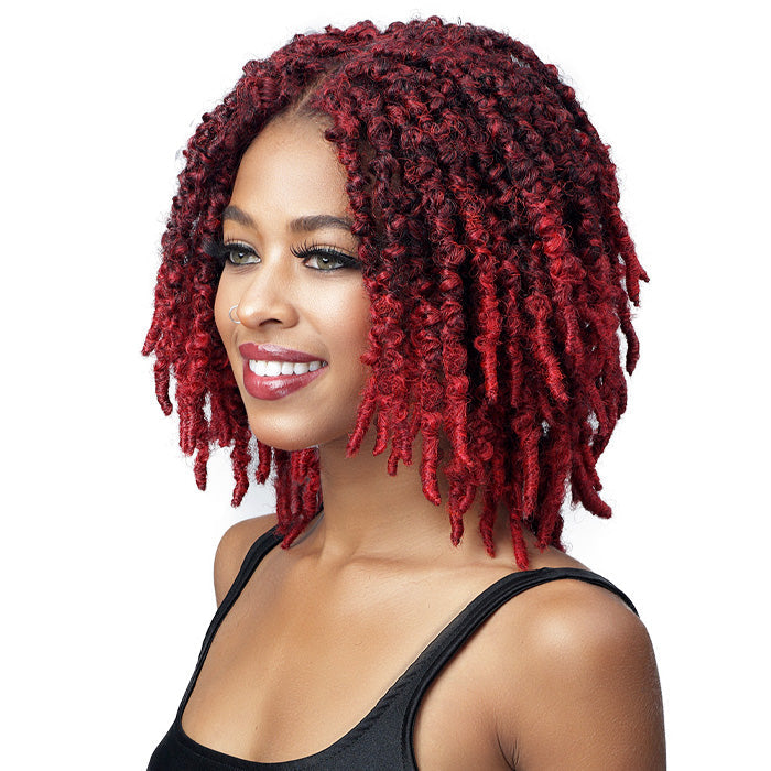 Bobbi Boss Braided 4x4 Lace Front Wig - MLF613 CALIF. BUTTERFLY LOCS 12