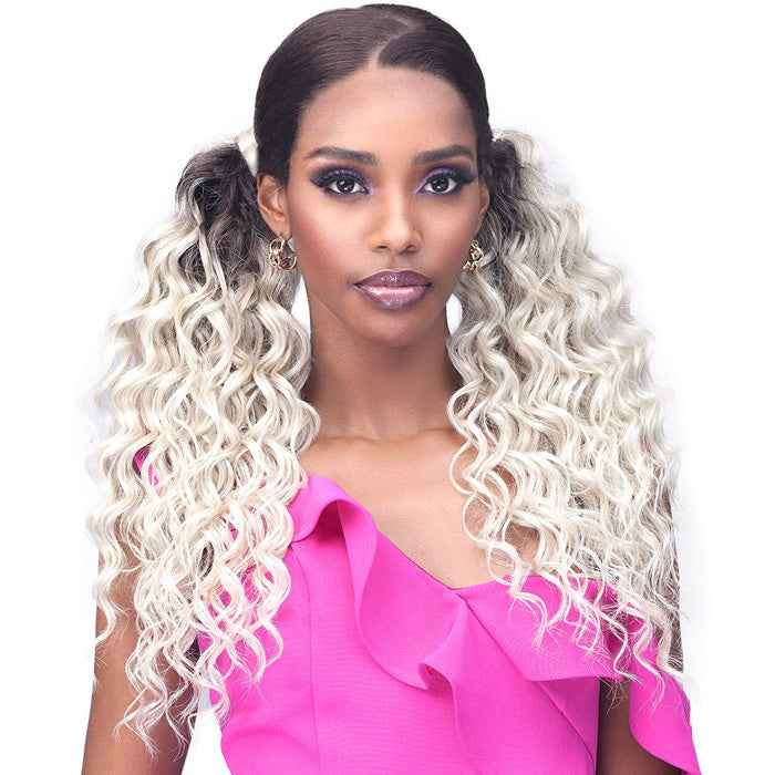 Bobbi Boss Zig Zag HD Lace Full Wig - MLF681 LILYANA - Extreme Z-Part Nape Lace