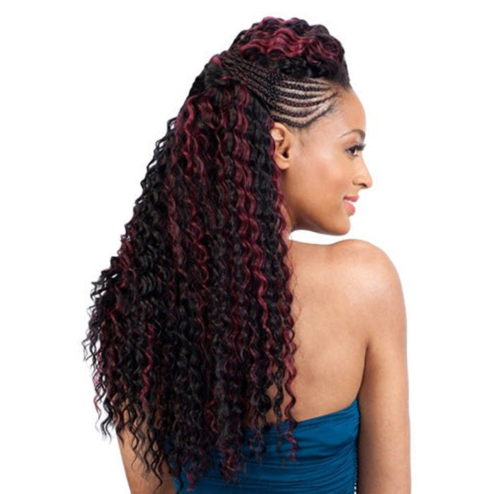 Model Model Glance Crochet Braid - BAHAMA CURL 20"