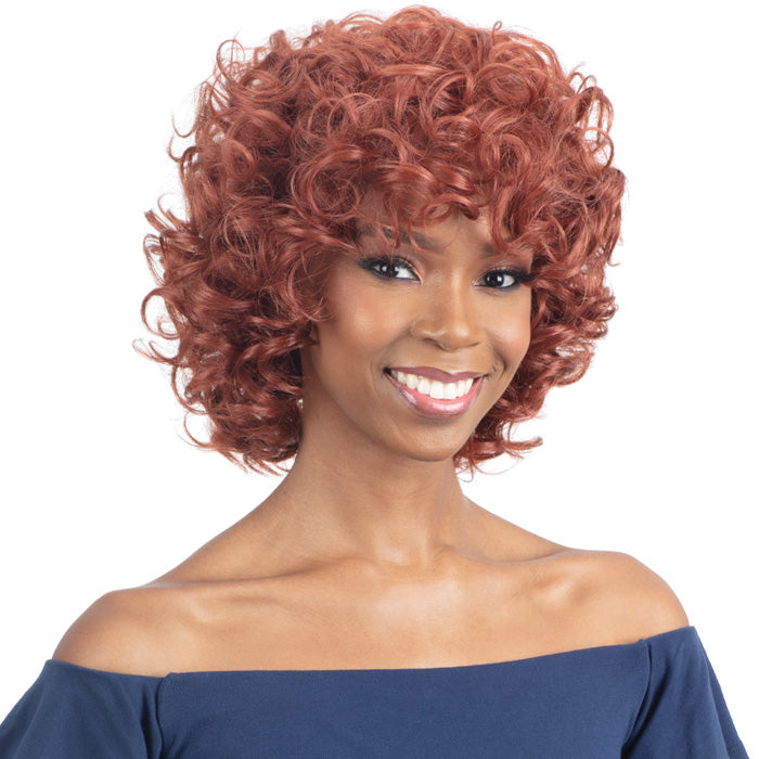 Model Model Clair Human Hair Blend Full Wig - BB-012