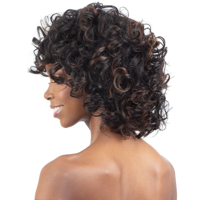 Model Model Clair Human Hair Blend Full Wig - BB-012