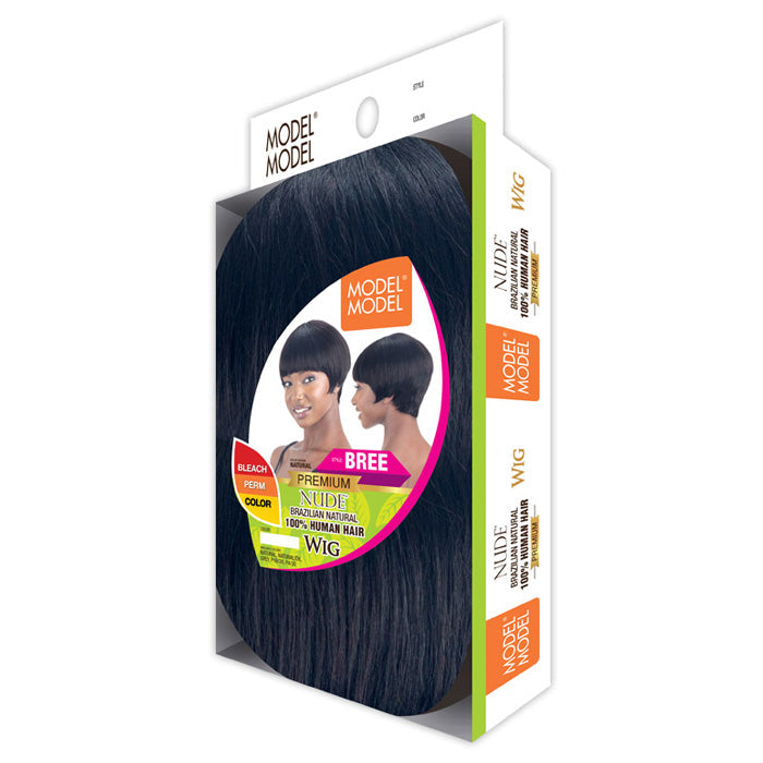 Model Model Premium Nude Brazilian Natural 100% Human Hair Full Wig - BREE