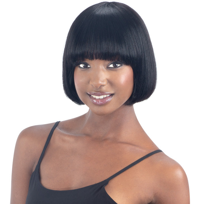 Model Model Premium Nude Brazilian Natural 100% Human Hair Full Wig - FAYE