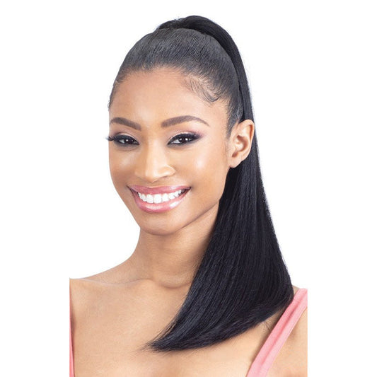 Model Model Gardenia Drawstring Ponytail - STRAIGHT 20"