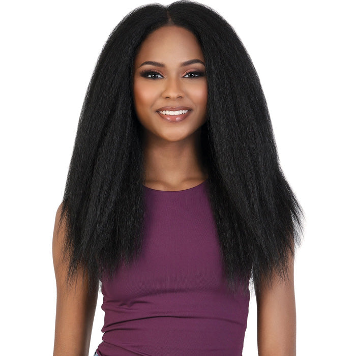 Motown Tress Glam Touch Human Hair Blend 13x4 Glueless HD Lace Wig - HBL.134 SEA