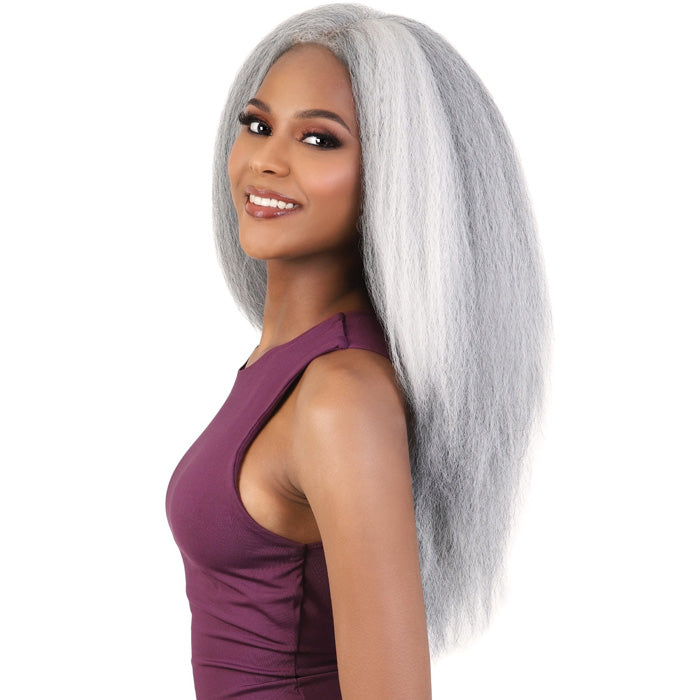Motown Tress Glam Touch Human Hair Blend 13x4 Glueless HD Lace Wig - HBL.134 SEA