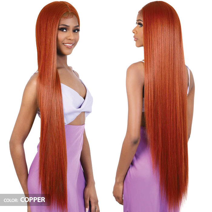 Motown Tress Glam Touch Lace Glueless Human Hair Premium Blend HD Lace Deep Part Wig - HBL.FREE40