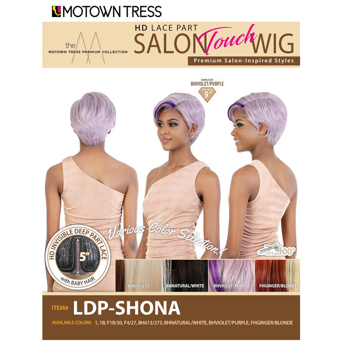 Motown Tress Salon Touch 5" Deep Part HD Lace Wig - LDP SHONA