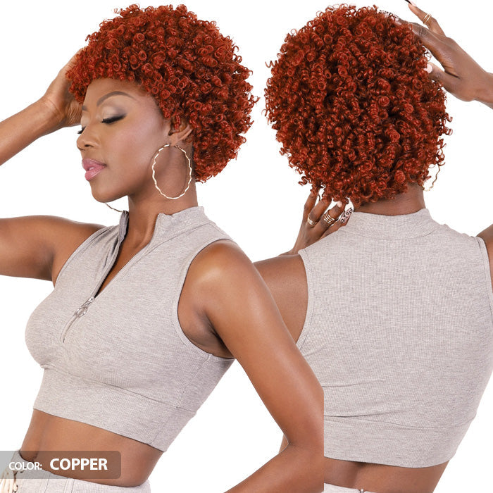 Motown Tress Day Glow Glueless Wig - SPICE