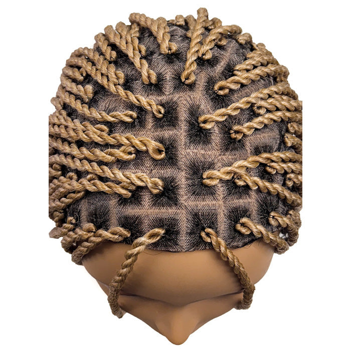 Motown Tress Glueless HD Hand-Braided Full Lace Wig - SUPER LONG SENEGAL TWIST SQUARE TOP - WLBII.SN36