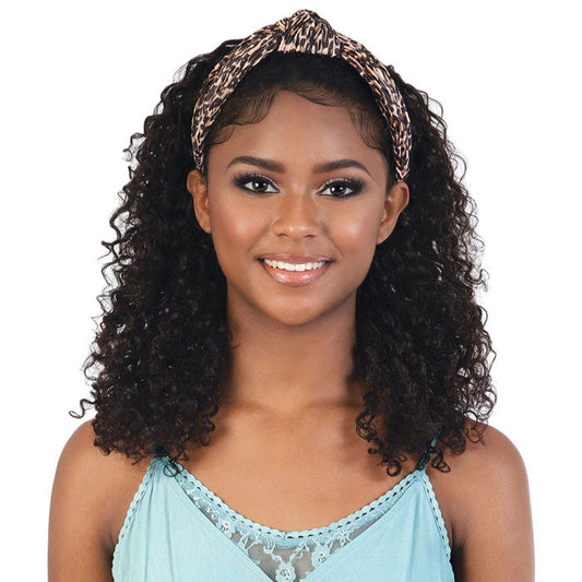 Motown Tress 100% Persian Virgin Remy Human Hair Headband Wig - HPR BAND99