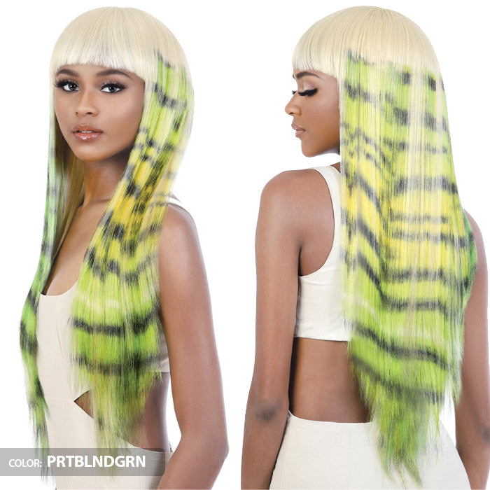 Motown Tress Day Glow Print Wig Full Wig - OL30-CHEETAH 30"