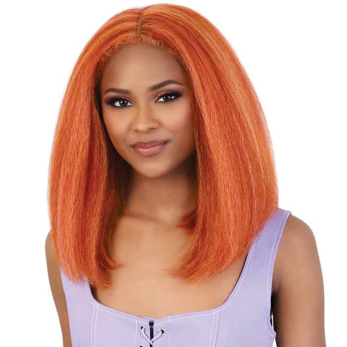 Motown Tress Glam Touch Lace Glueless Human Hair Blend HD 13x4 Lace Front Wig- HBL 134ZOA