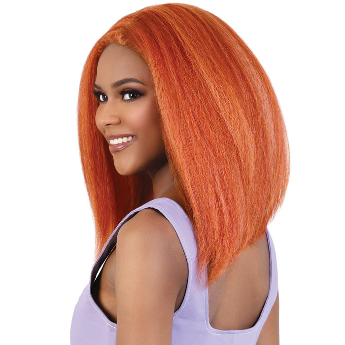 Motown Tress Glam Touch Lace Glueless Human Hair Blend HD 13x4 Lace Front Wig- HBL 134ZOA