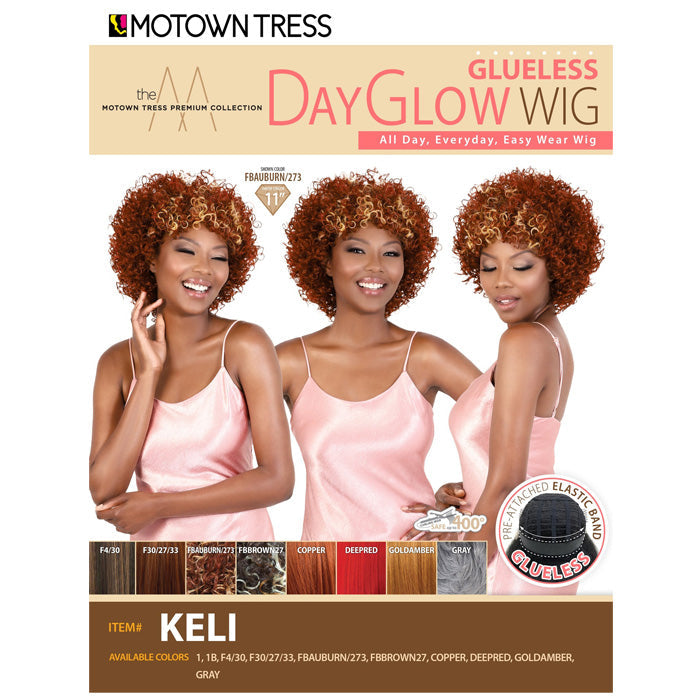 Motown Tress Day Glow Wig Glueless Full Wig - KELI