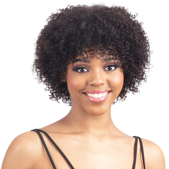 Model Model Nude Brazilian Natural 100% Human Hair Full Wig - BESSIE