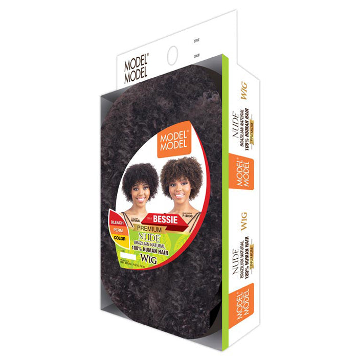 Model Model Nude Brazilian Natural 100% Human Hair Full Wig - BESSIE
