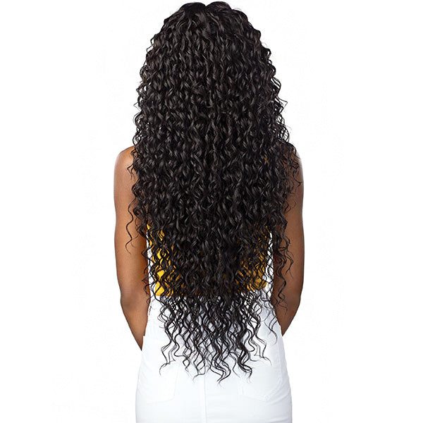 Sensationnel Synthetic Empress Center Deep Part Lace Front Edge Wig - NAYANA