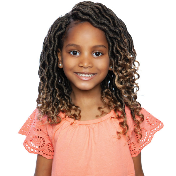 Mane Concept Afri Naptural Kids Locs Crochet Braid - KLOC01 NINI WAVY GODDESS LOCS 10"