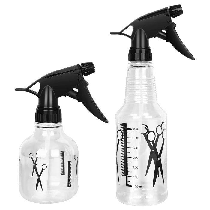 Pump Spray Bottle - Salon Design 13.5 oz/6 oz