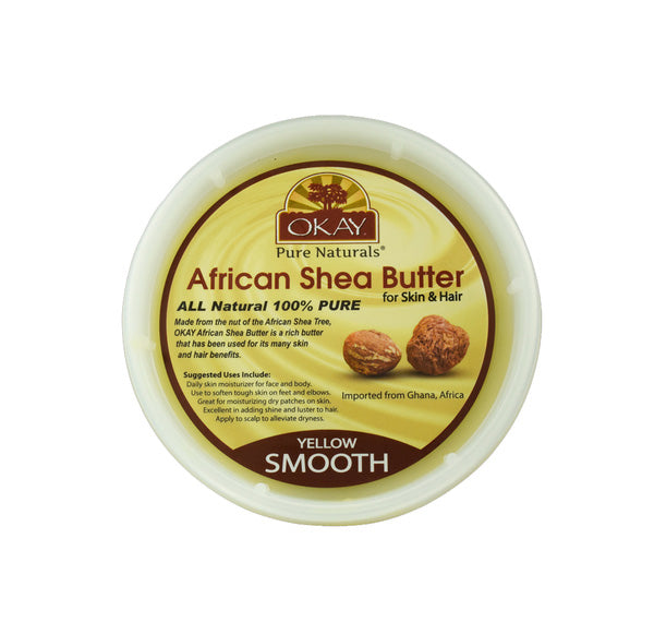 Okay 100% Pure African Shea Butter 8 oz