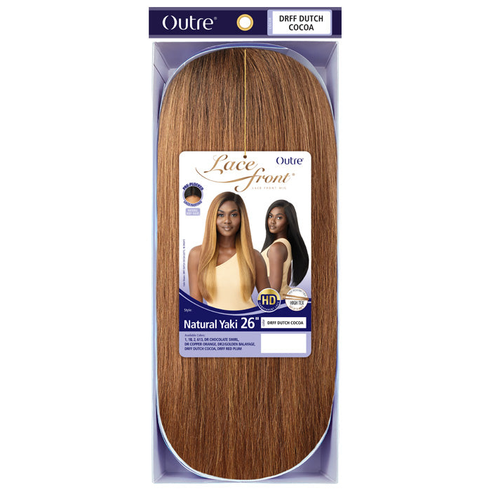 Outre HD Transparent Lace Front Wig - NATURAL YAKI 26