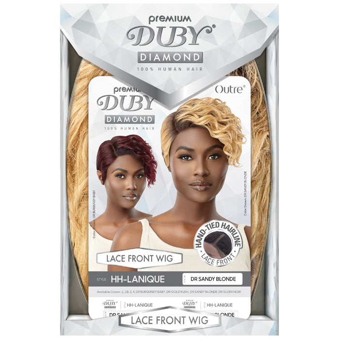Outre Premium Duby Diamond 100% Human Hair Lace Front Wig - HH-LANIQUE