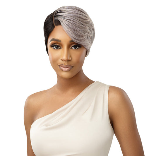 Outre Premium Duby Diamond 100% Human Hair Lace Front Wig - HH-TRUDY