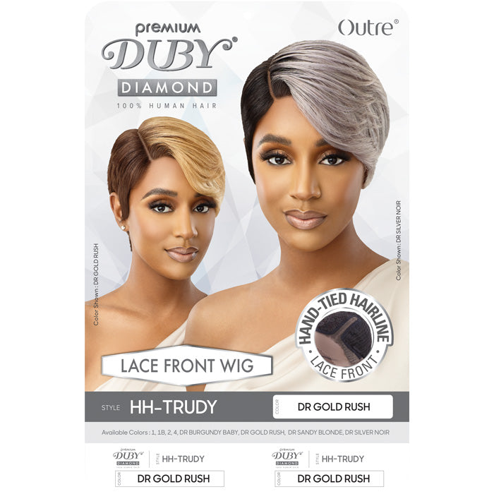 Outre Premium Duby Diamond 100% Human Hair Lace Front Wig - HH-TRUDY