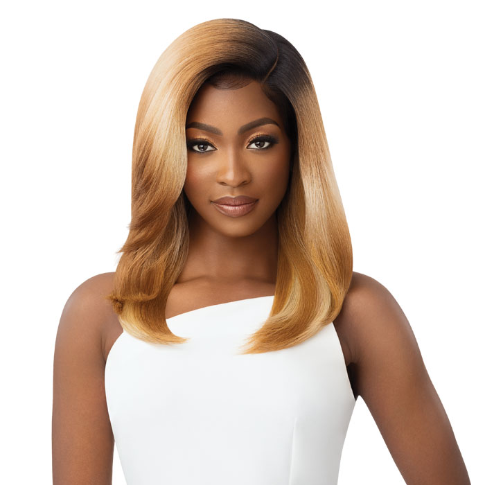 Outre Sleek Lay 5" Deep C-Part HD Lace Front Wig - VERNISHA