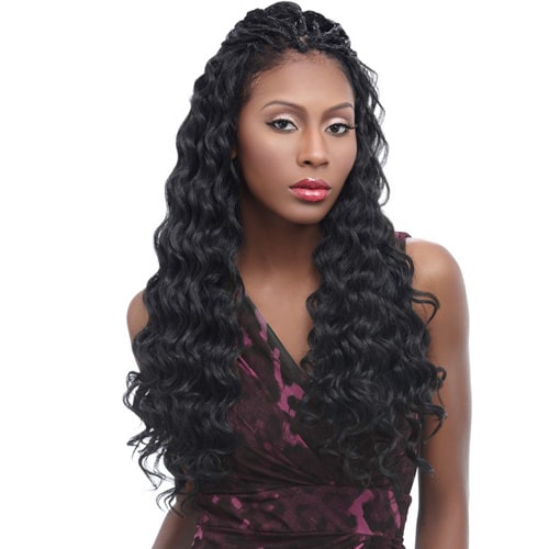 Harlem 125 Kanekalon Kima Braid OCEAN WAVE 20"