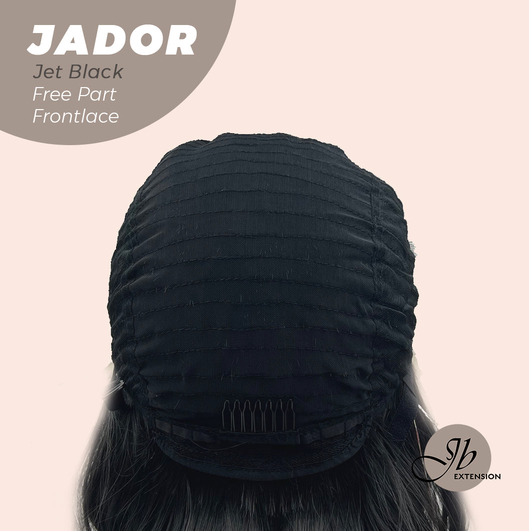 HOT OF SEASON -10 Inches Jet Black Curly Pre Plucked 13*3 HD Transparent Lace Frontal Swiss Lace Glueless Wig JADOR BLACK