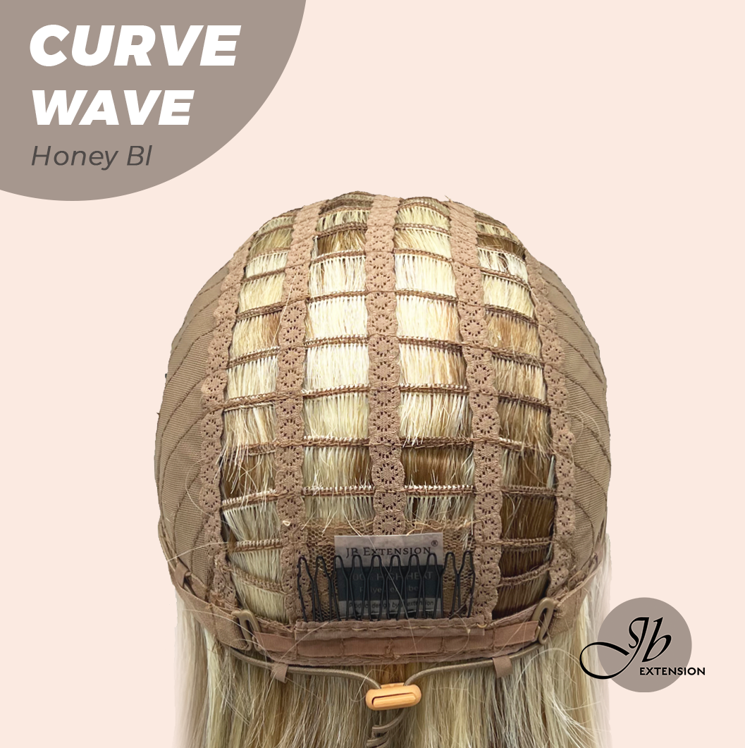 JBEXTENSION 26 Inches Long Wave Honey Blonde Headband Wig CURVE WAVE - HONEY BLONDE