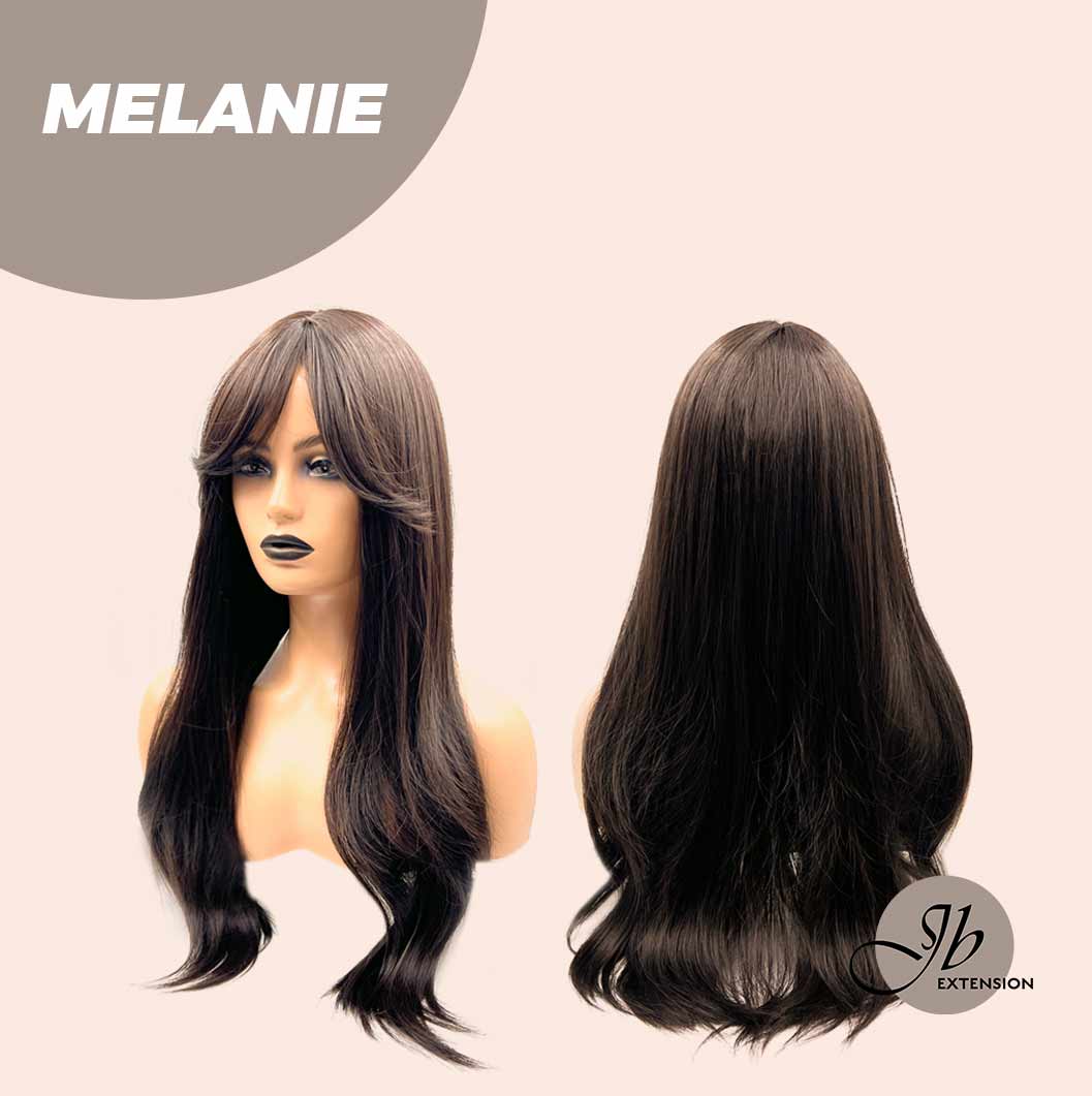 JBEXTENSION 26 Inches Soft Black Curly Wig MELANIE