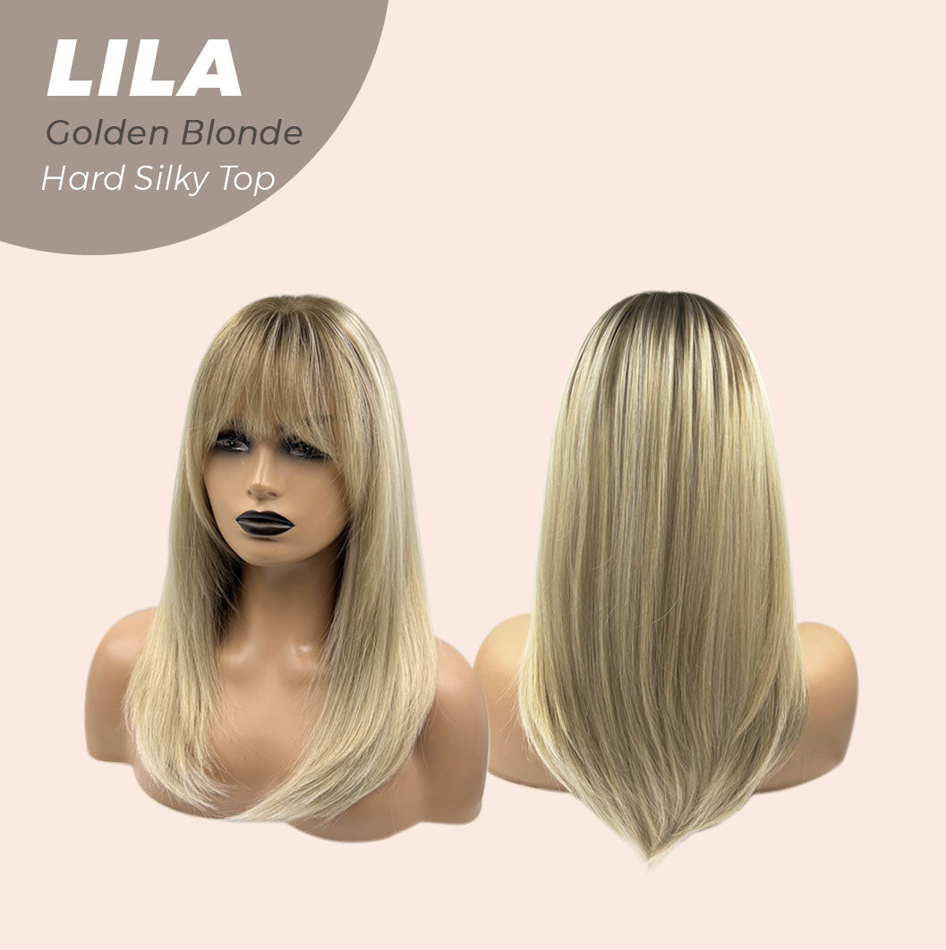 Get this Influencer Look with Hard Silky Top LILA GOLDEN BLONDE