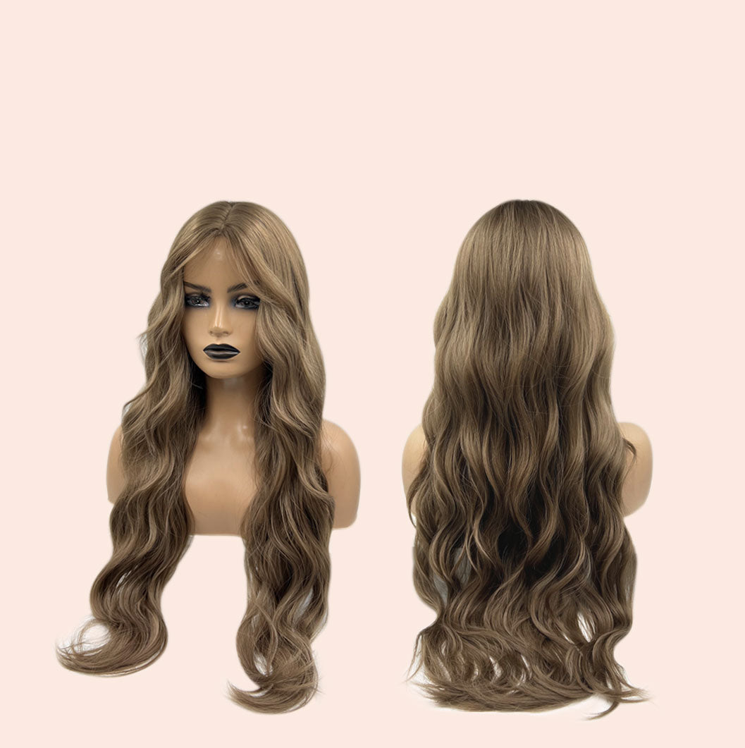 JBEXTENSION GENERATION FIVE 28 Inches Light Brown Body Wave Wig FLAVIA LIGHT BROWN