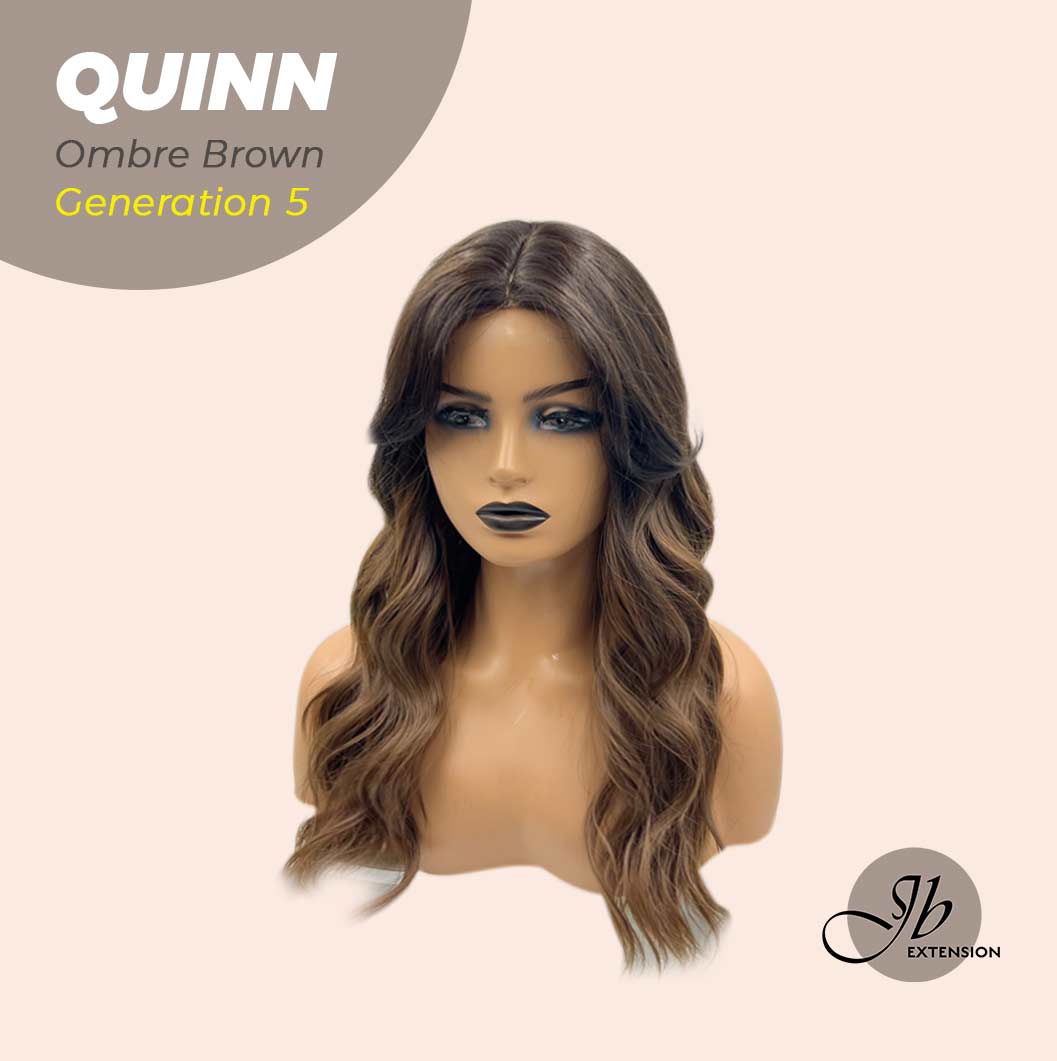 JBEXTENSION GENERATION FIVE 20 Inches Ombre Brown Body Wave Wig QUINN OMBRE BROWN G5