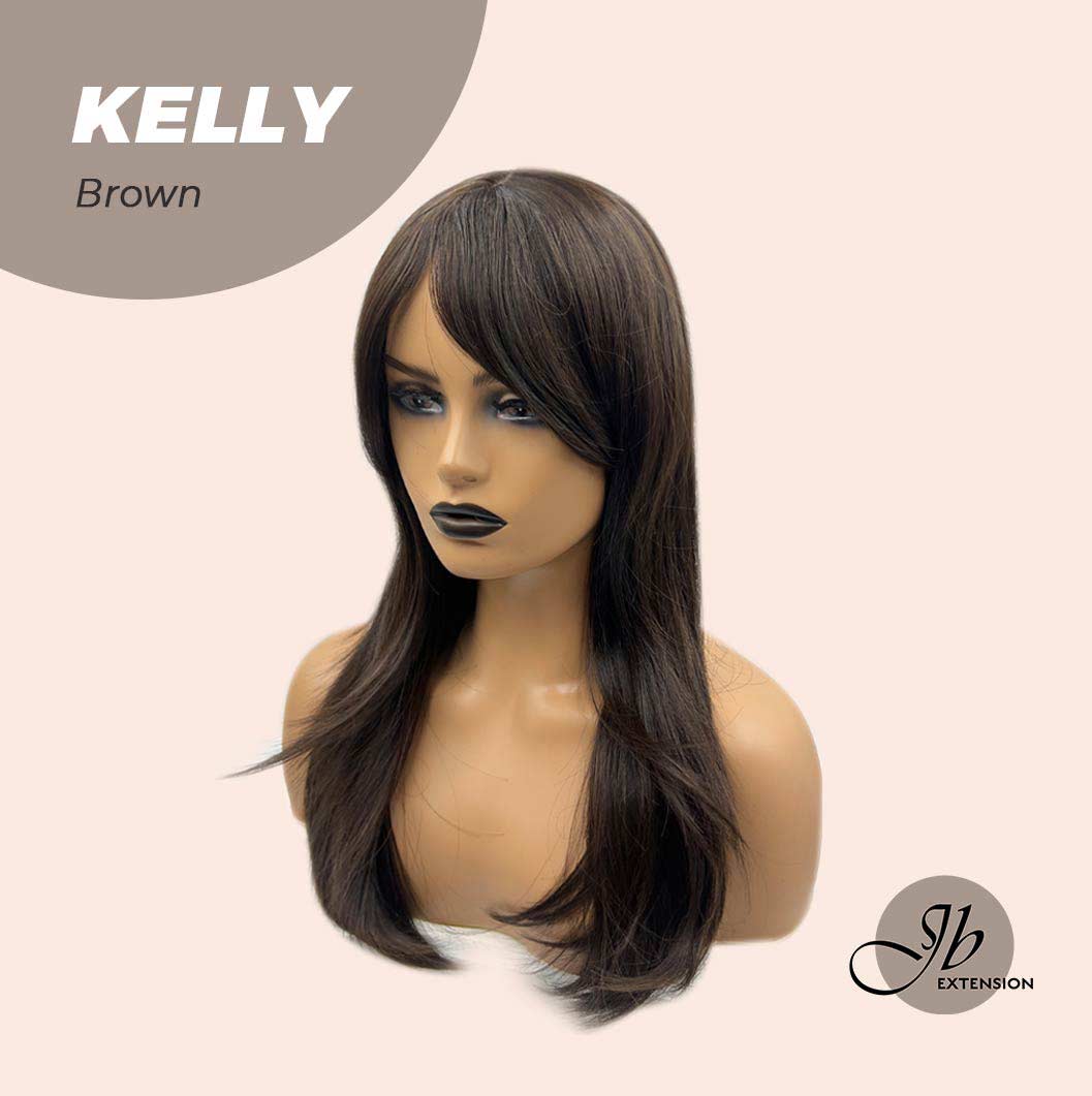 JBEXTENSION 22 Inches Mix Blonde Medium Length Hair Wig KELLY
