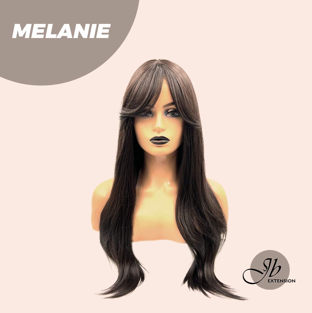 JBEXTENSION 26 Inches Soft Black Curly Wig MELANIE