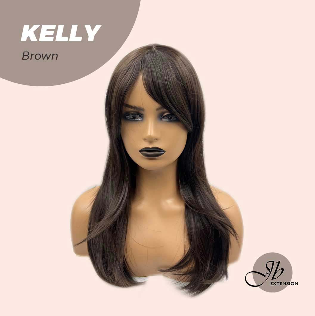 JBEXTENSION 22 Inches Mix Blonde Medium Length Hair Wig KELLY