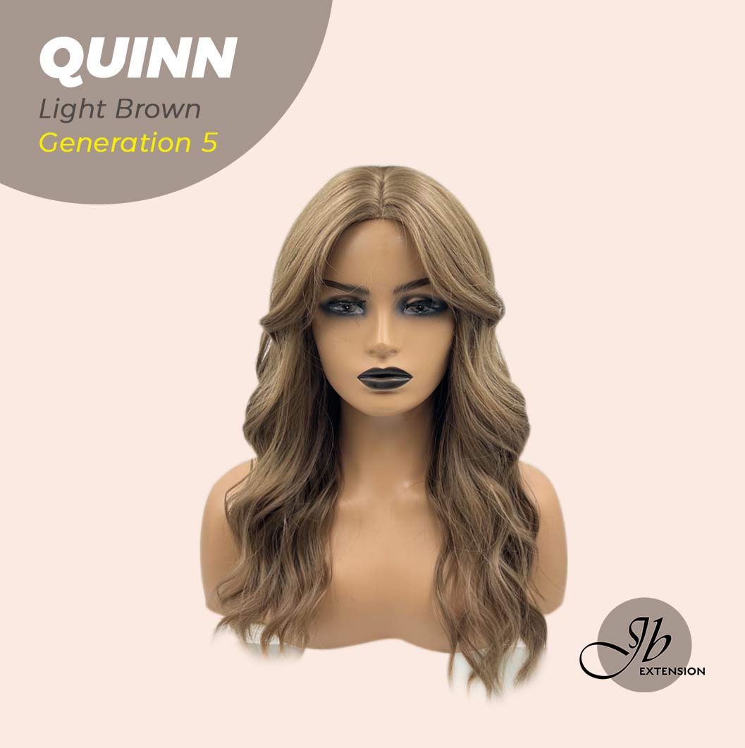 JBEXTENSION GENERATION FIVE 20 Inches Light Brown Body Wave Wig QUINN LIGHT BROWN G5