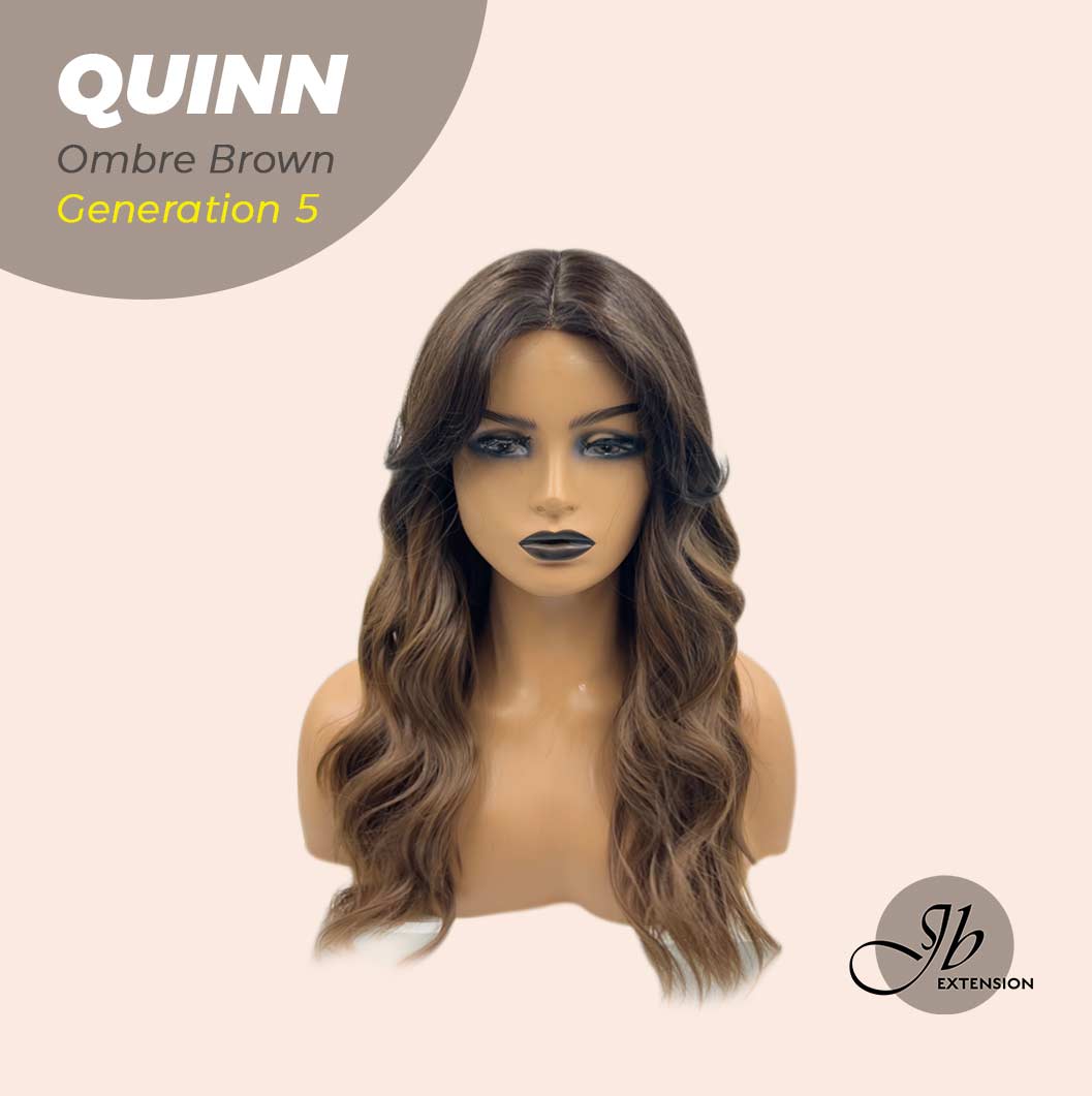 JBEXTENSION GENERATION FIVE 20 Inches Ombre Brown Body Wave Wig QUINN OMBRE BROWN G5