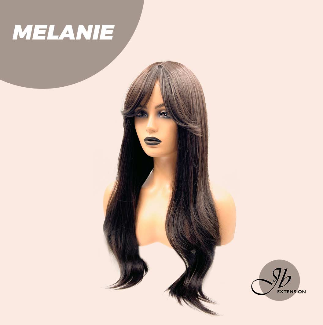 JBEXTENSION 26 Inches Soft Black Curly Wig MELANIE